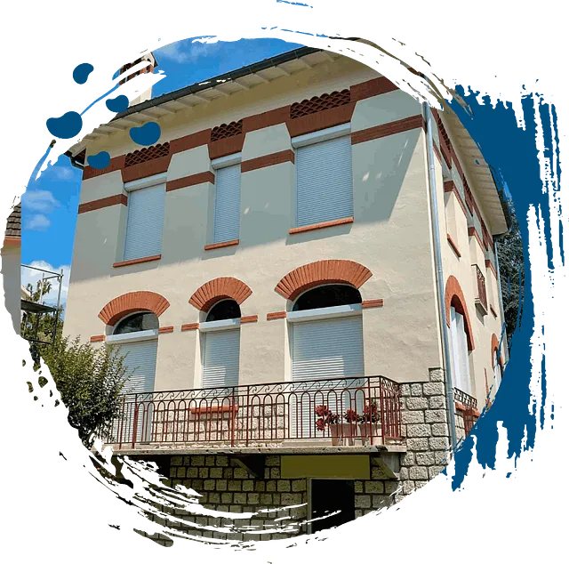 bâtiment repeint